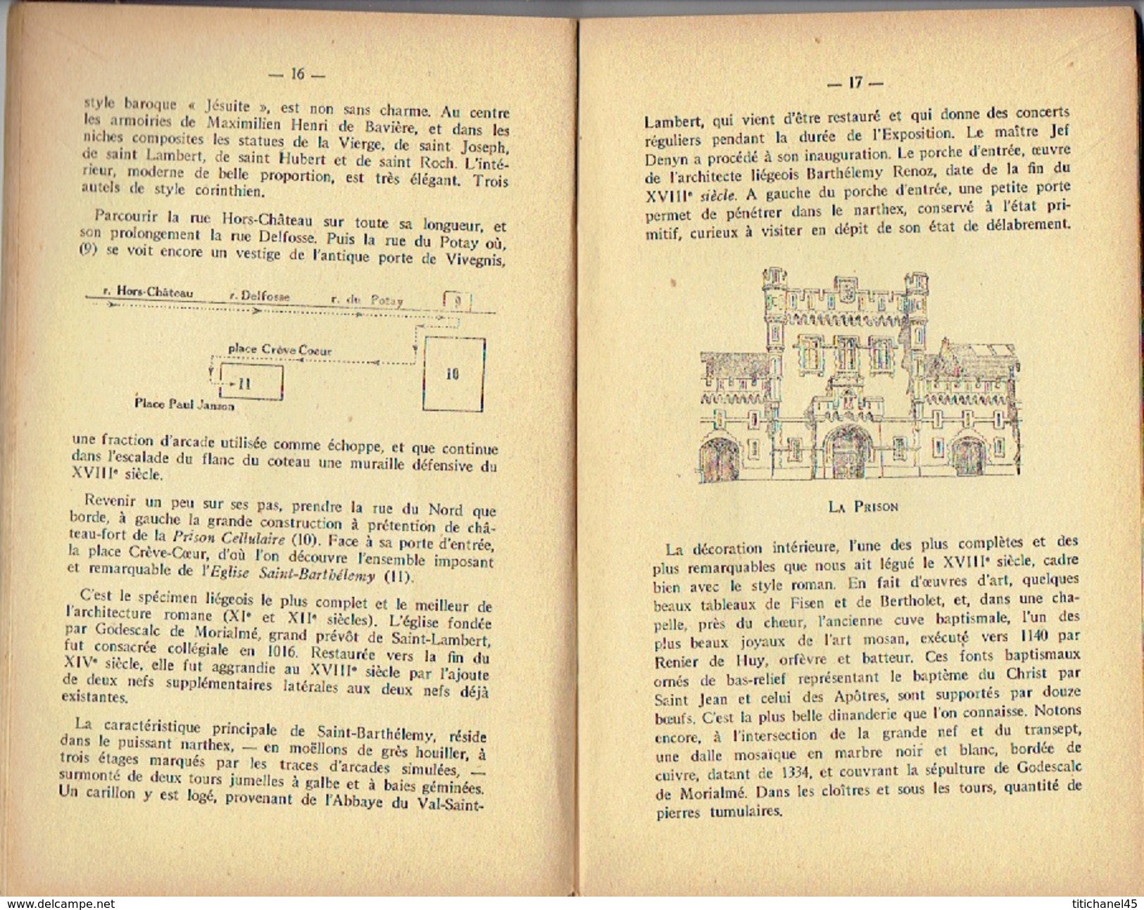 LIEGE GUIDE ILLUSTRE DE LA VILLE édité En 1930 à L'occasion De L'EXPOSITION DES SCIENCES DE LA GRANDE INDUSTRIE - Belgique