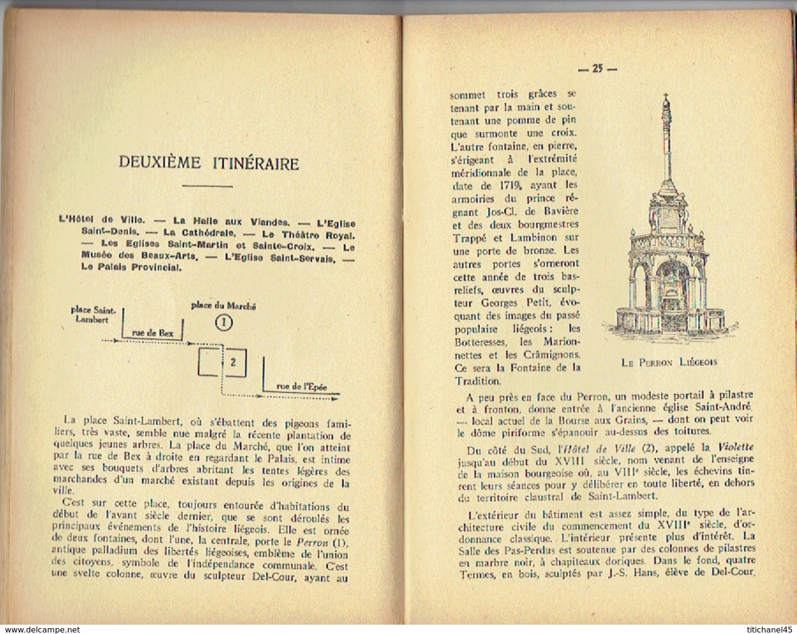LIEGE GUIDE ILLUSTRE DE LA VILLE édité En 1930 à L'occasion De L'EXPOSITION DES SCIENCES DE LA GRANDE INDUSTRIE - Belgique