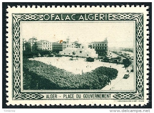 Tourisme - 6 Vignettes ALGERIE (OFALAC) RAREment proposé   ..Réf.FRA28875