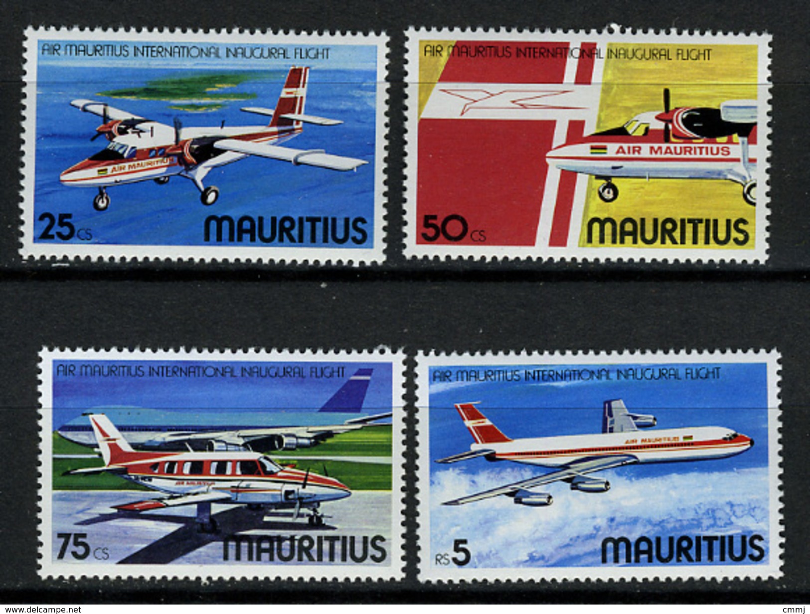 1977 - MAURITIUS - Catg.. Mi. 432/435 - NH - (I-SRA3207.6) - Mauricio (1968-...)