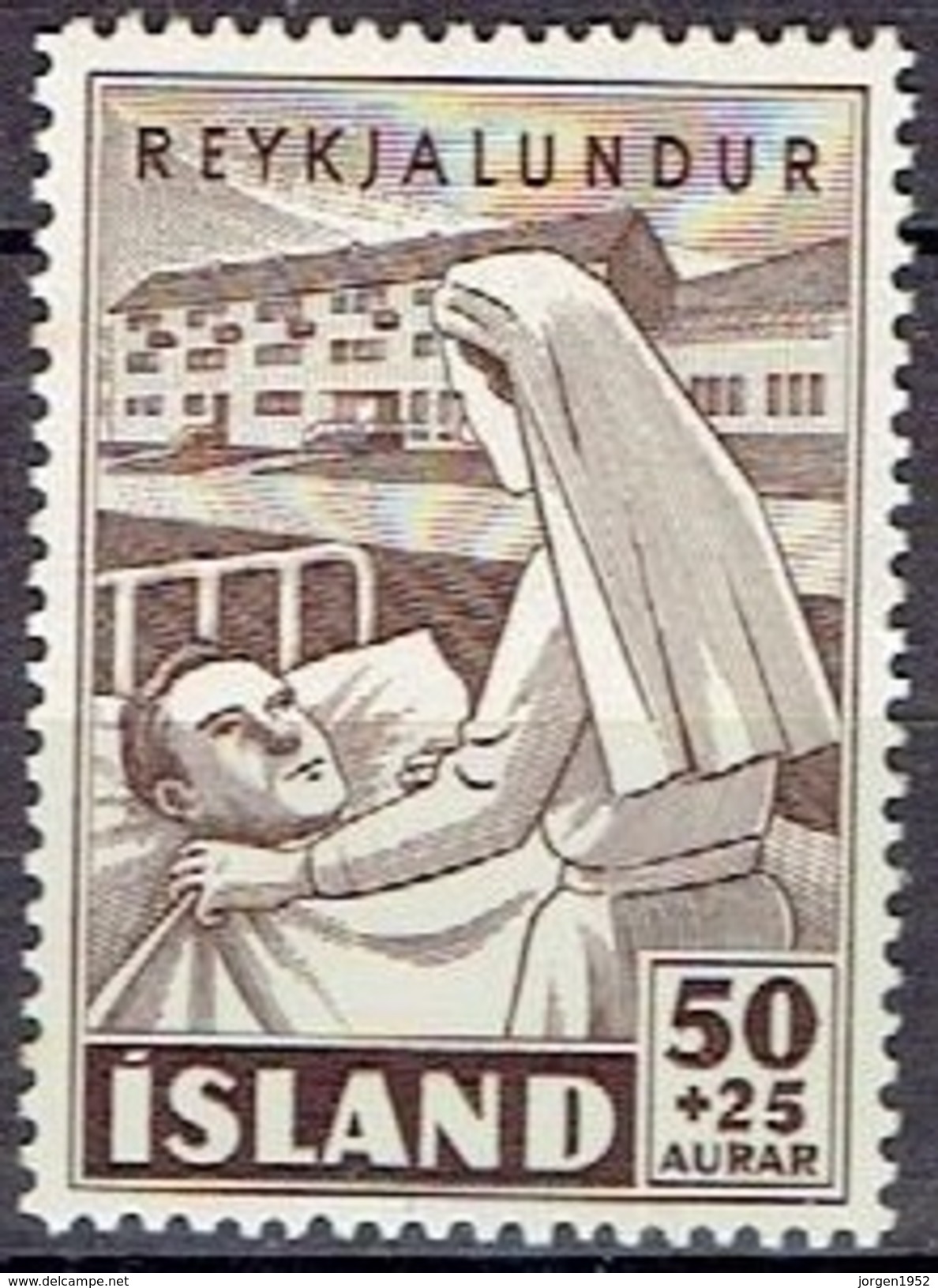 ICELAND #  FROM 1949 STAMPWORLD 257** - Unused Stamps