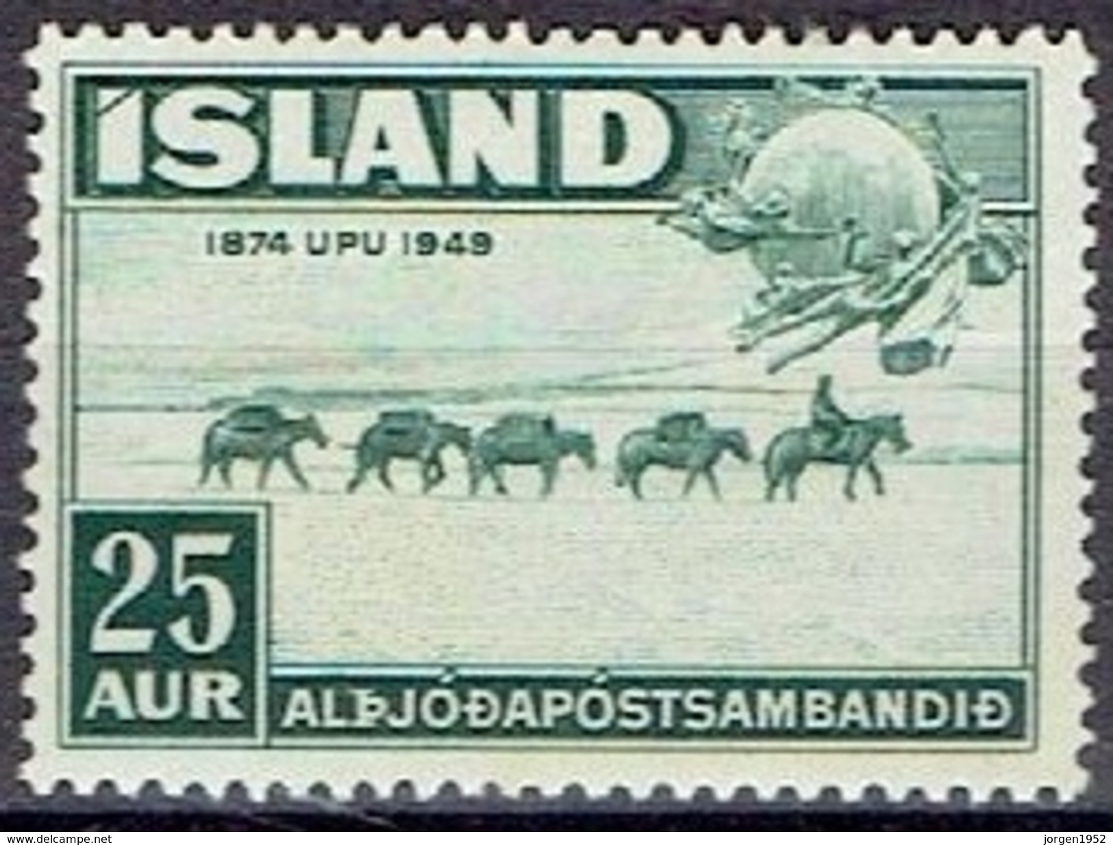 ICELAND #  FROM 1949 STAMPWORLD 260** - Ungebraucht