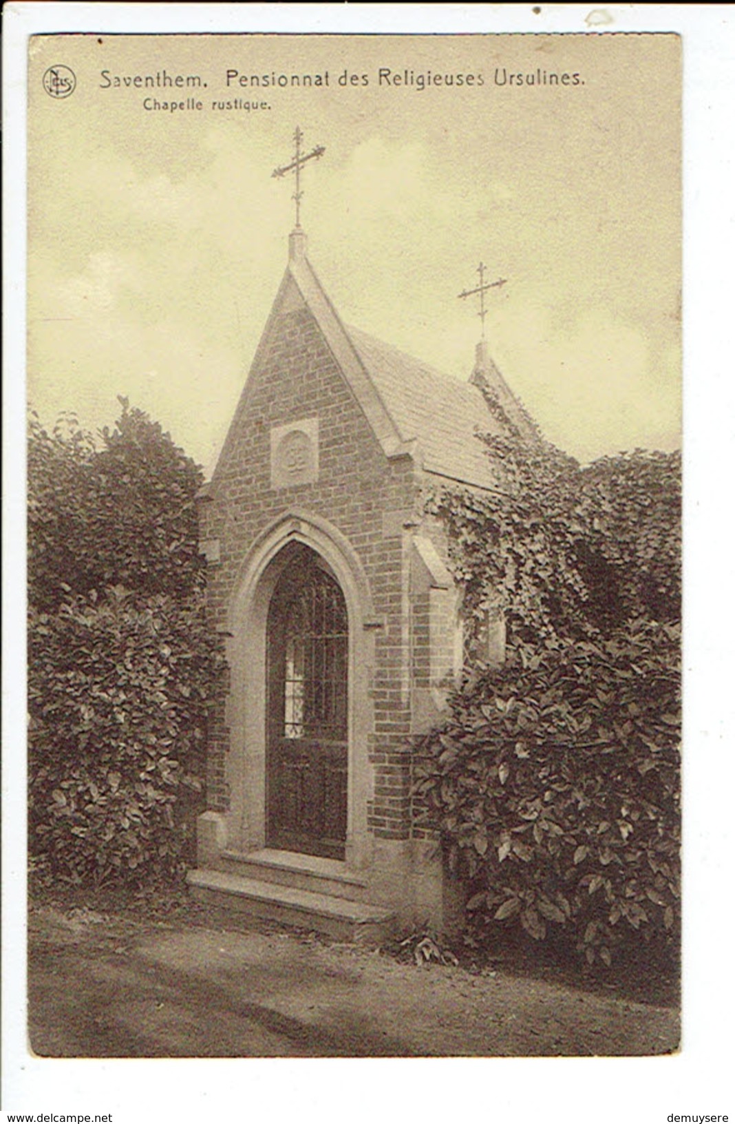 38371 ZAVENTEM - SAVENTHEM PENSIONNAT DES RELIGIEUSES URSULINES CHAPELLE RUSTIQUE - Zaventem