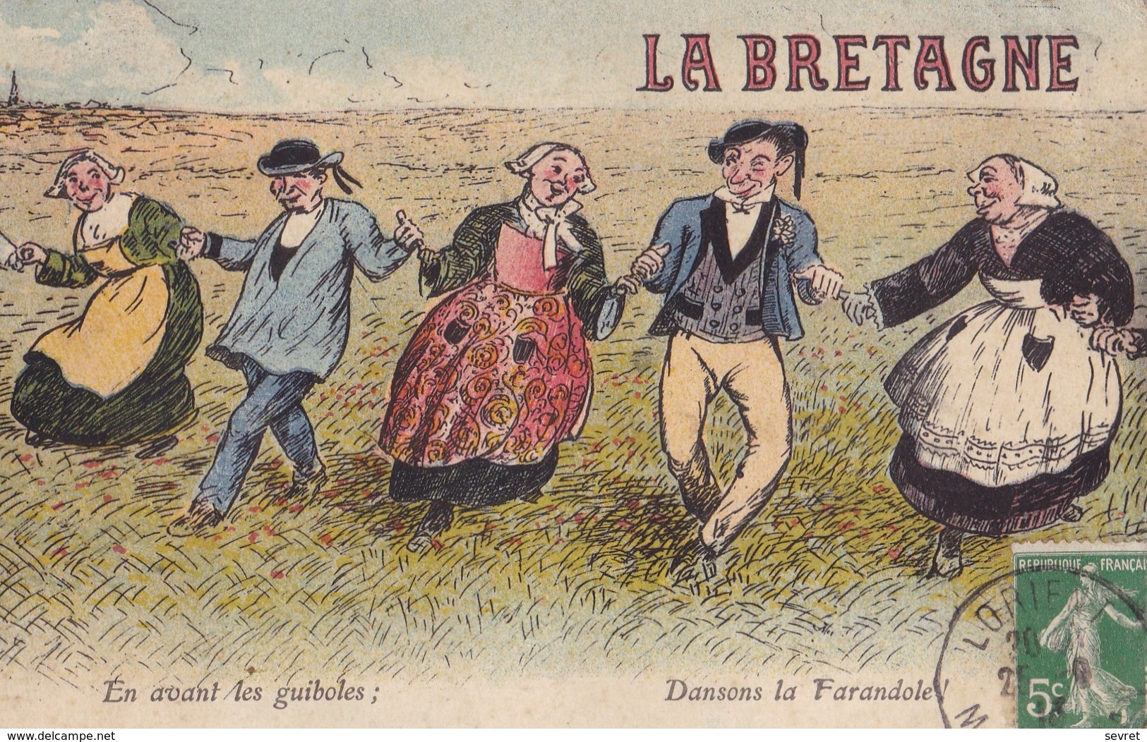 LA BRETAGNE. - Dansons La Farandole! - Danses