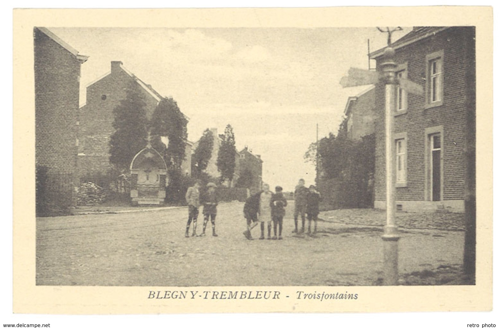 Cpa Belgique - Blegny Trembleur - Troisfontains - Blegny