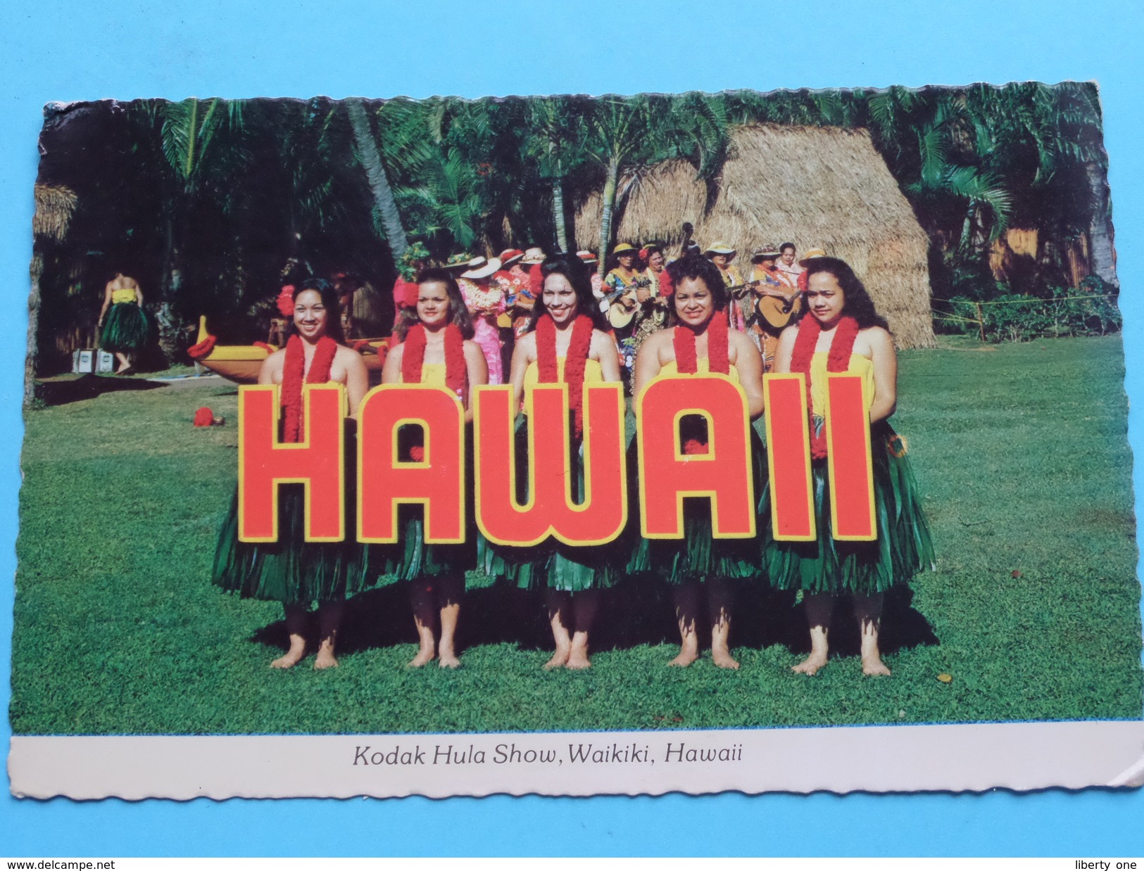KODAK HULA SHOW - WAIKIKI ( Hawaiian Service ) Island Of Oahu Anno 19?? ( Zie Foto Voor Details ) !! - Oahu