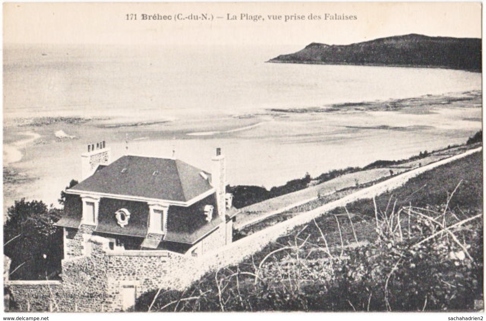 22. BREHEC. La Plage, Vue Prise Des Falaises. 171 - Autres & Non Classés