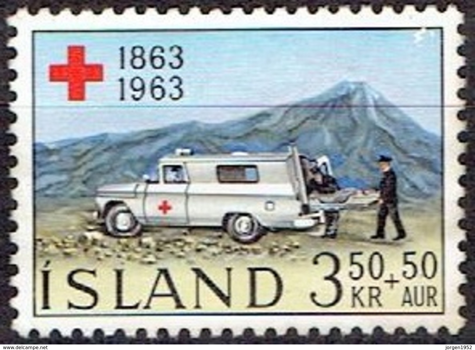 ICELAND #  FROM 1963 STAMPWORLD 377* - Ungebraucht