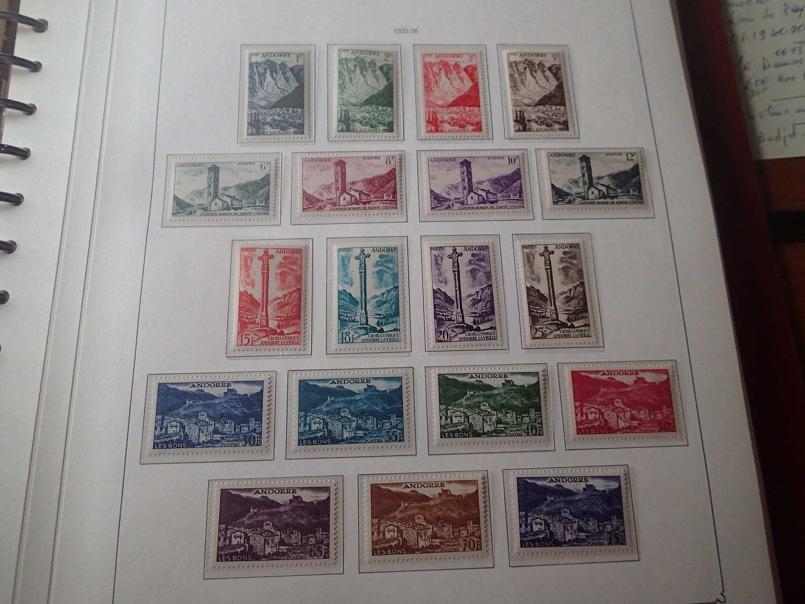 Andorre N°138 A 153** TTB Cote 250&euro;. - Unused Stamps