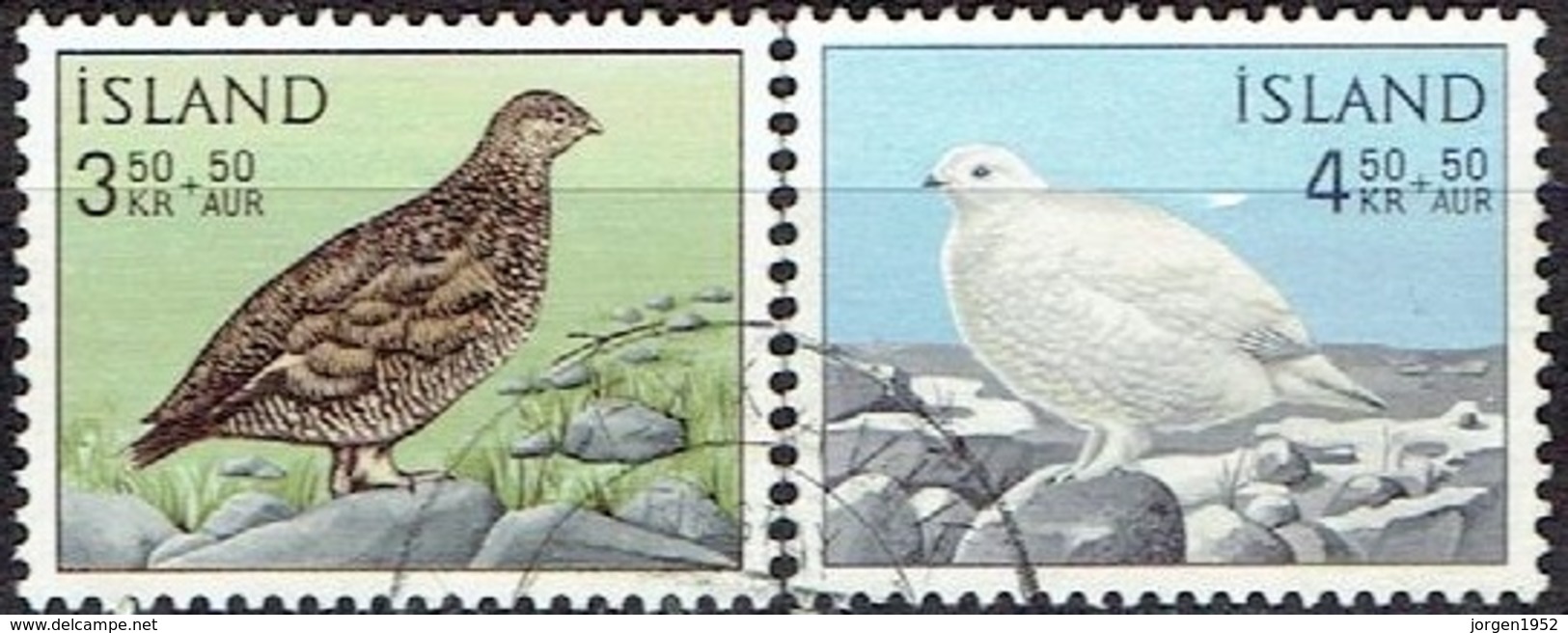 ICELAND #  FROM 1965 STAMPWORLD 389-90 - Gebraucht