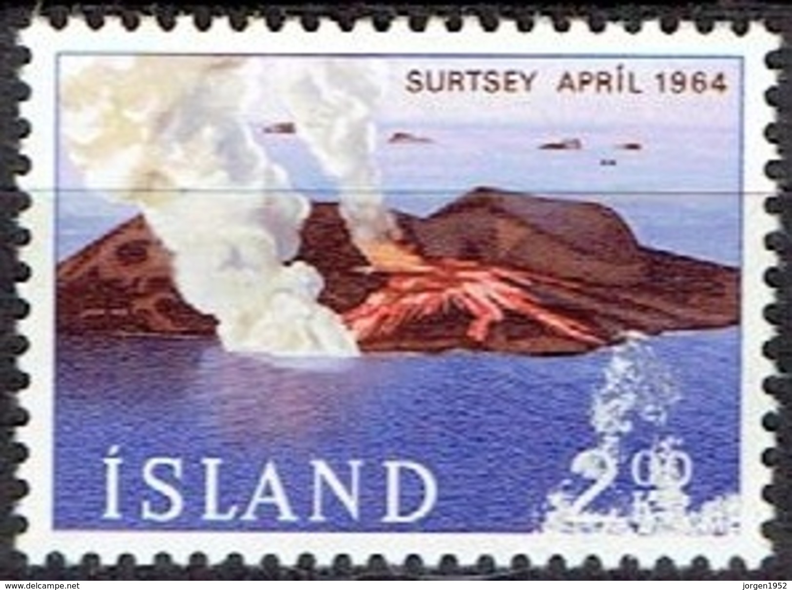 ICELAND #  FROM 1965 STAMPWORLD 394* - Unused Stamps