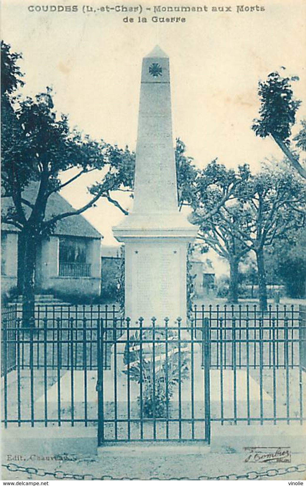 A-17-2182 : MONUMENT AUX MORTS DE LA GRANDE-GUERRE 1914-1918. COUDDES - Autres & Non Classés