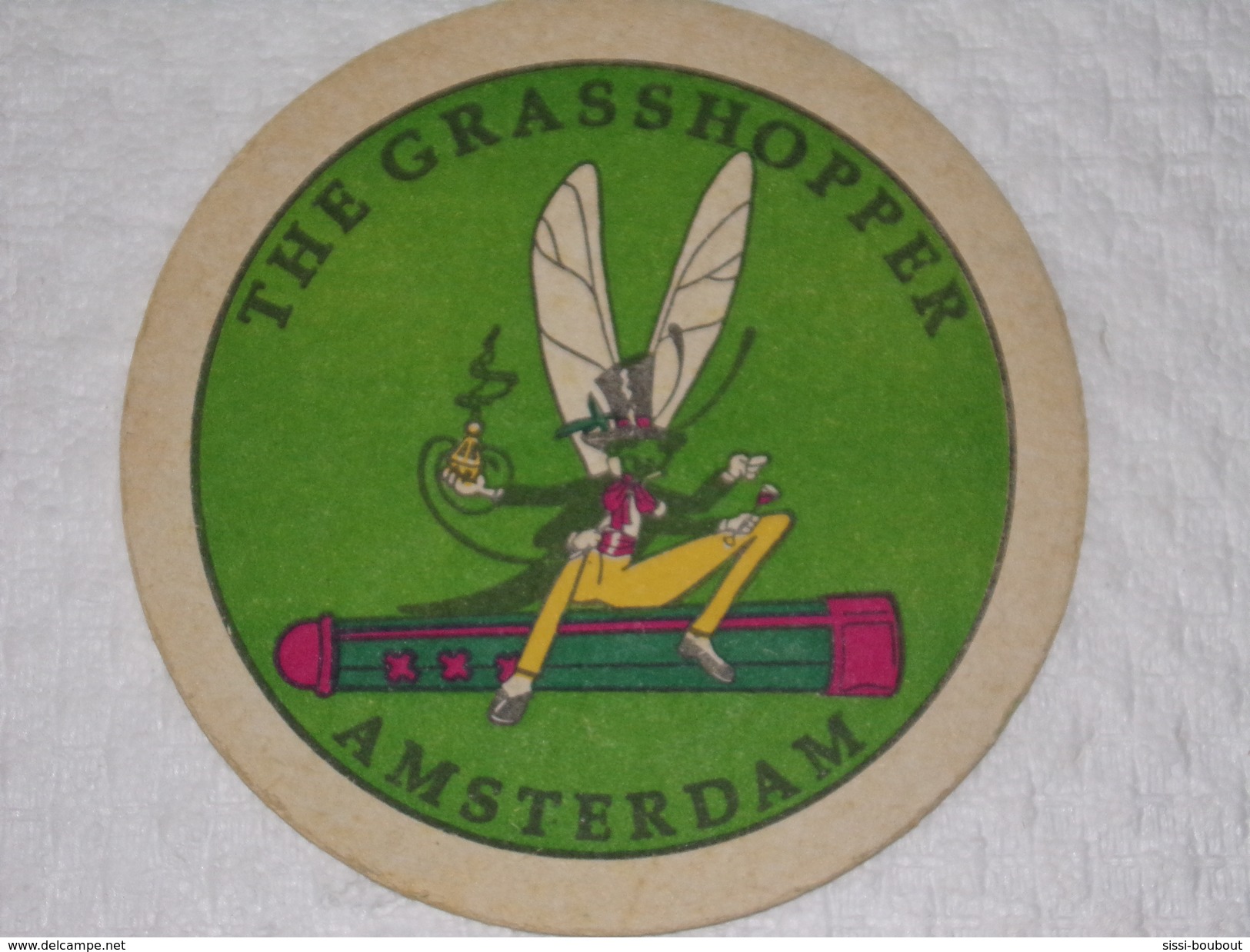 Sous-bocks Bière - Bear - Beer - Pills      ////   THE GRASSHOPPER - AMSTERDAM - Sous-bocks