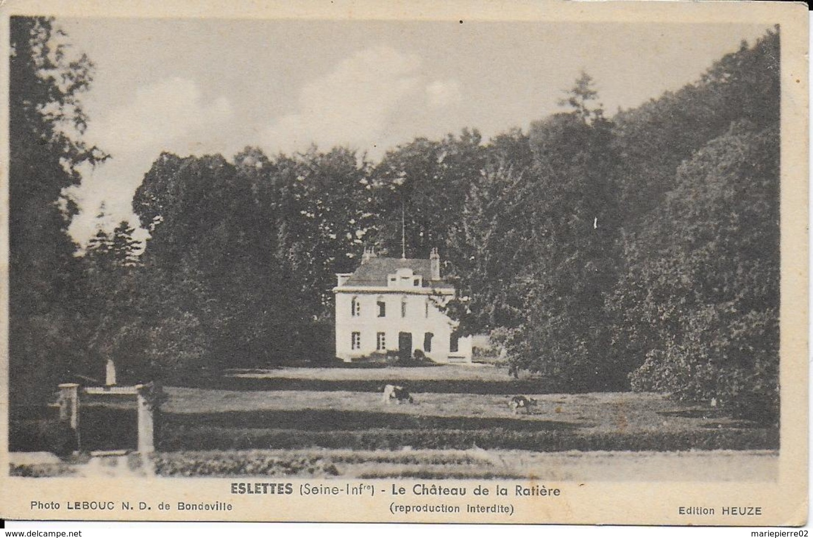 Eslettes - Le Château De La Ratière - Photo Lebouc - Altri & Non Classificati