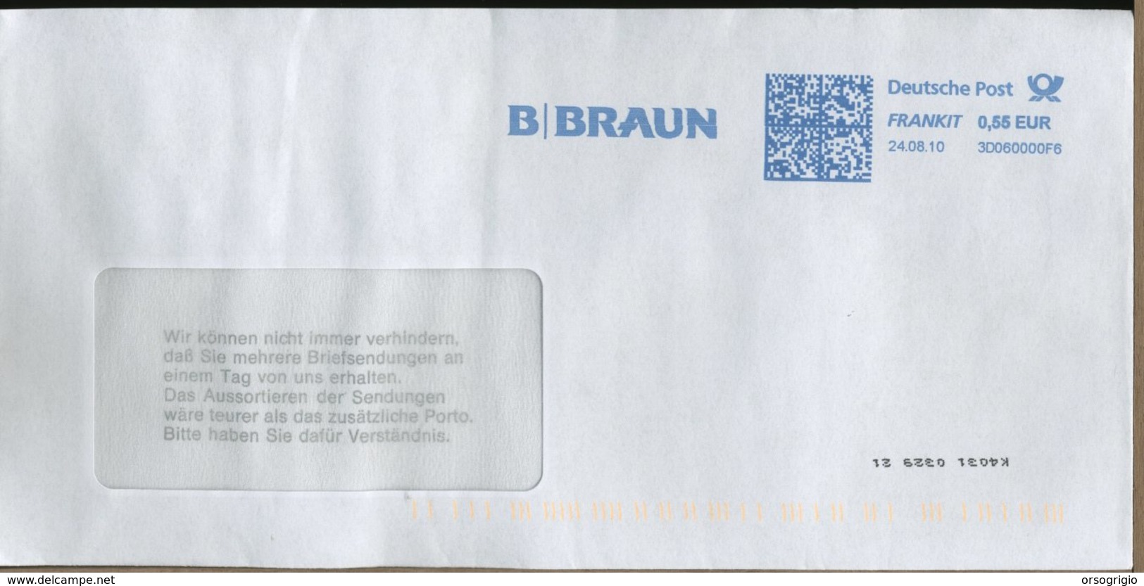 GERMANY - B.BRAUN - Azienda Medica E Farmaceutica Tedesca Melsungen - Farmacia