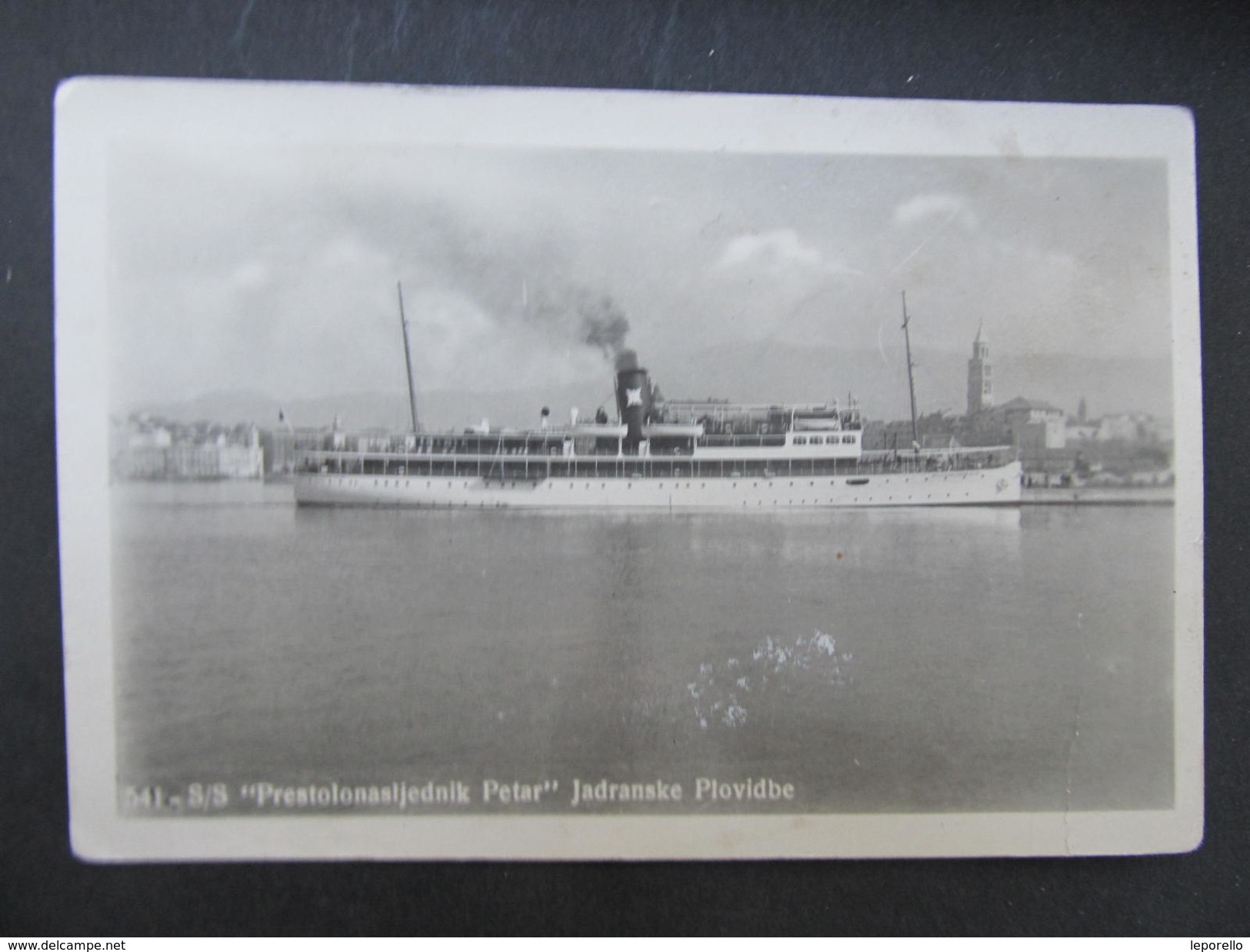 AK JADRANSKA PLOVIDBA Petar Schiff Ca.1930 //  D*22237 - Croatie