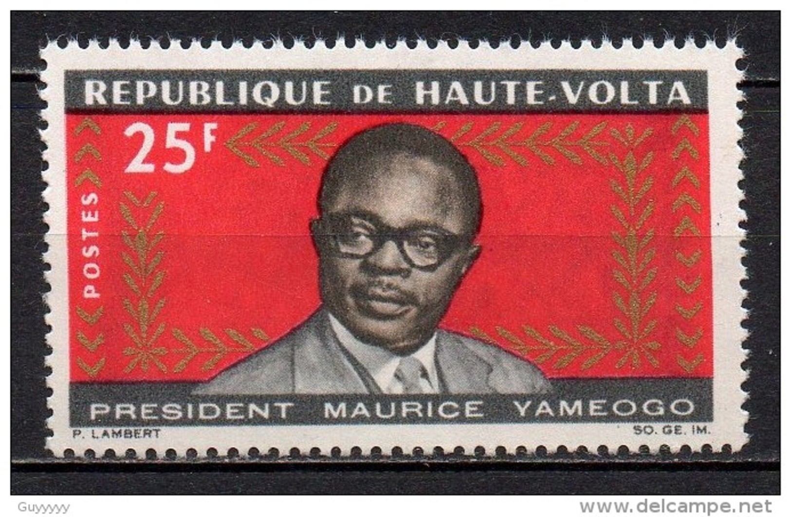 Haute-Volta - 1966 - Yvert N° 147 ** - Président Maurice Yaméogo - Obervolta (1958-1984)