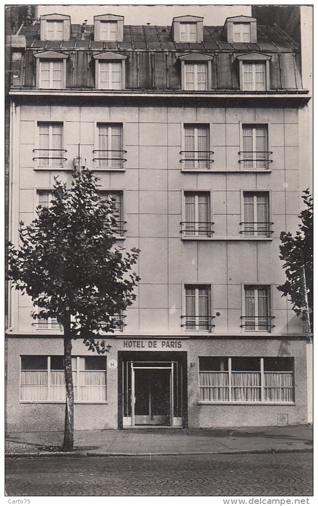 Paris 75 - Immeuble Hôtel De Paris 51 Avenue Du Maine - Editeur Mendiboure - Arrondissement: 14