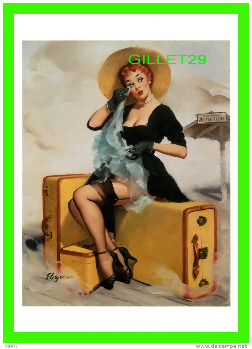 PIN-UPS, FEMME - GIL ELVGREN, WELCOME TRAVELER, 1955 - BROWN &amp; BIGELOW INC - BENEDIKT TASCHEN, COLOGNE, AL. - - Pin-Ups