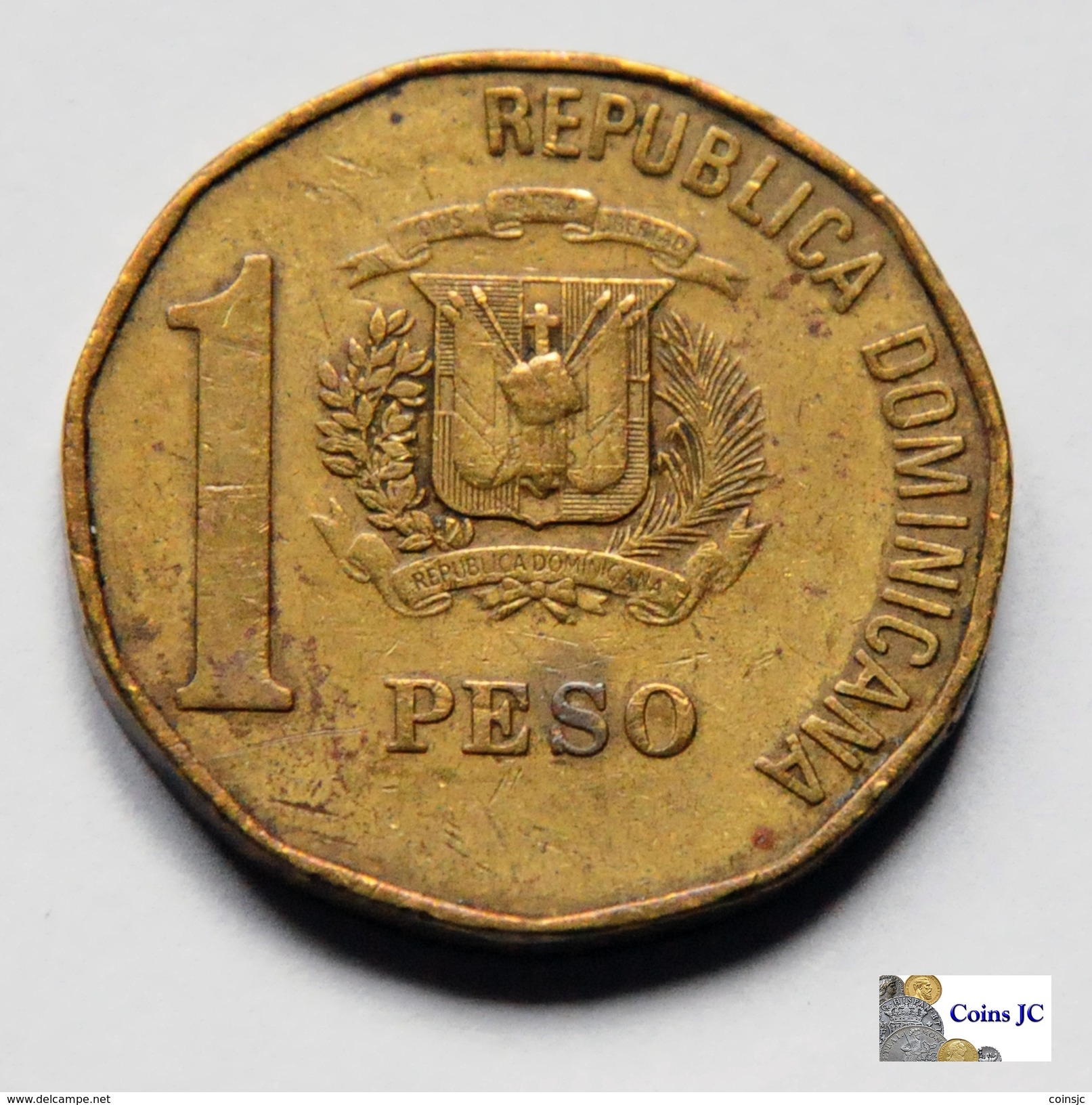 Dominican Republic - 1 Peso - 1992 - Dominicana