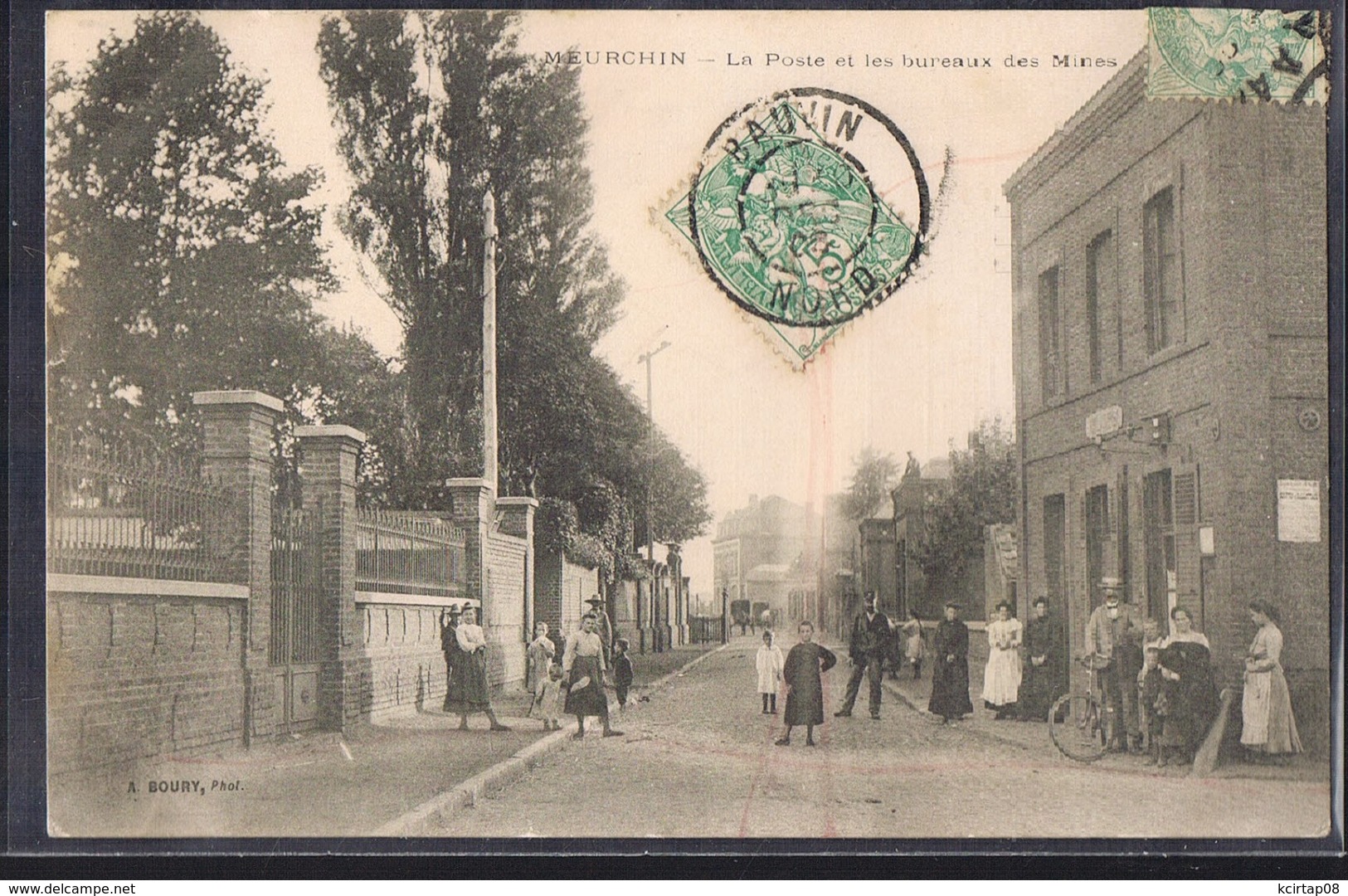 MEURCHIN . La Poste Et Les Bureaux Des Mines . - Autres & Non Classés