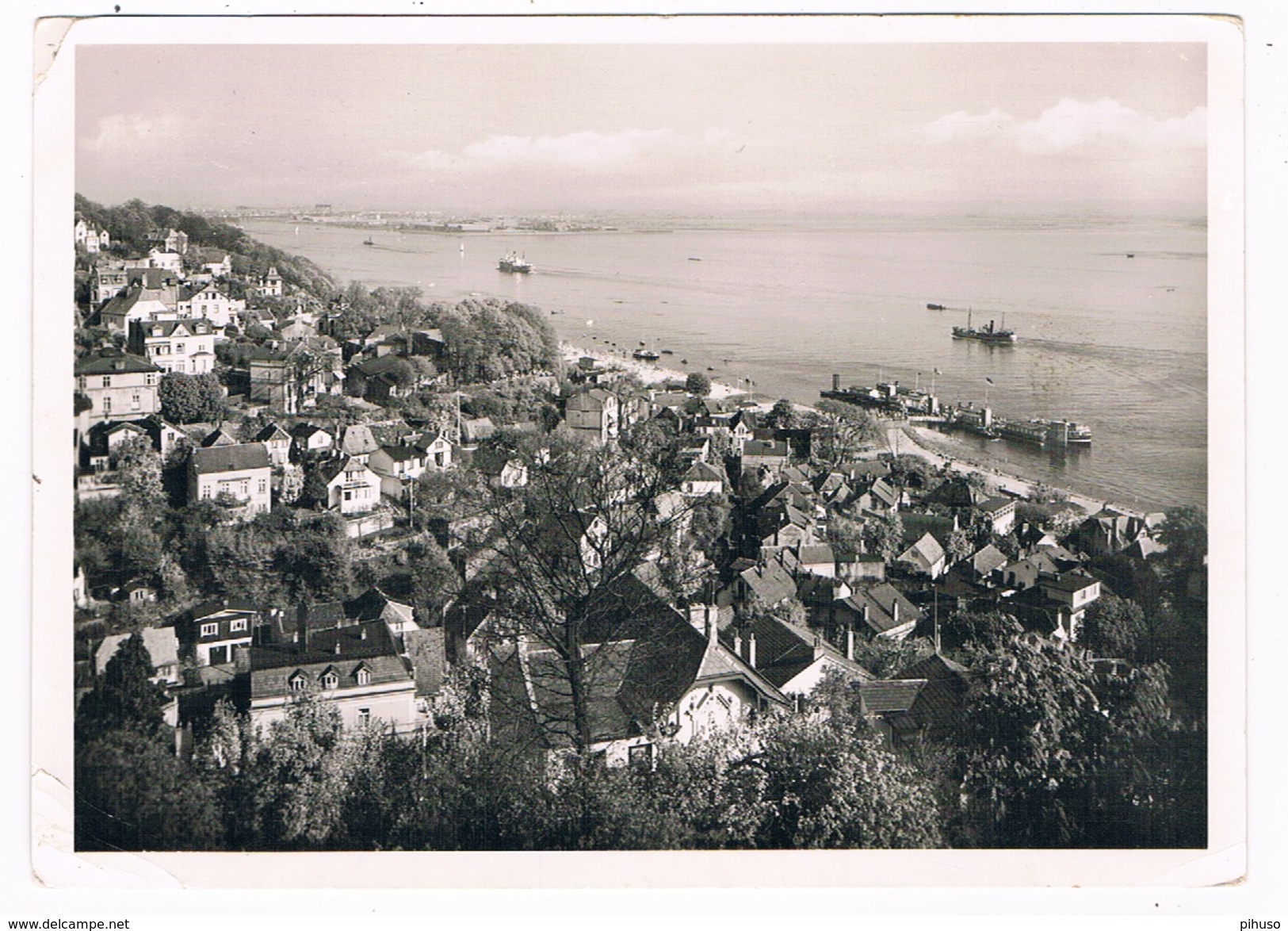 D-7187     HAMBURG-BLANKENESE : Blick Vom Süllberg - Blankenese