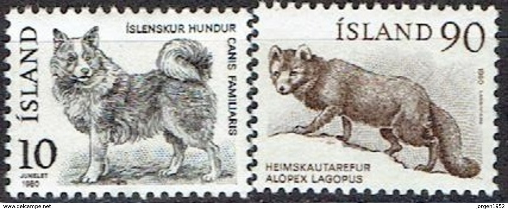 ICELAND #  FROM 1980  STAMPWORLD 551-52** - Nuevos