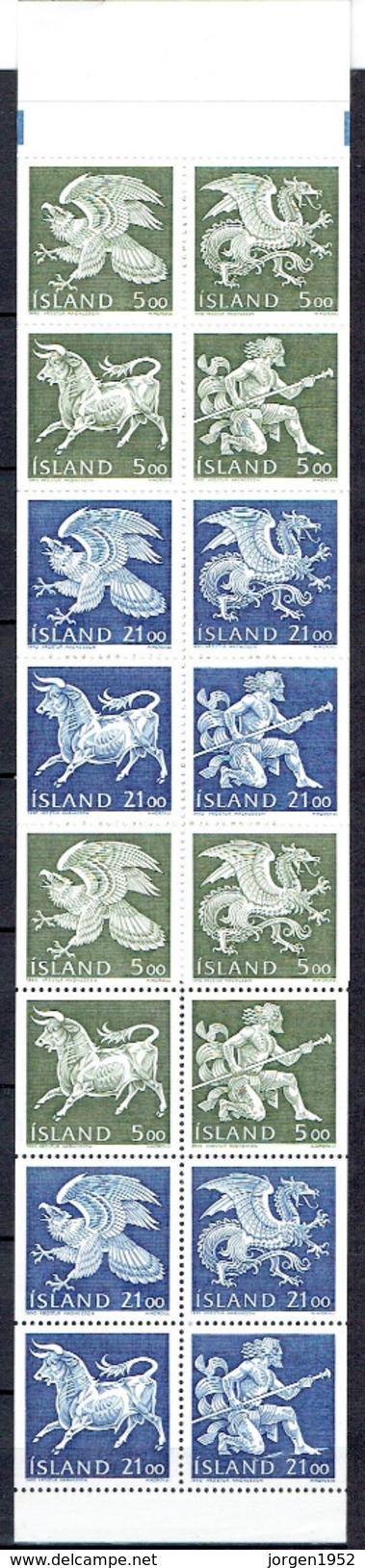 ICELAND #  FROM 1990  STAMPWORLD 712-24** - Booklets