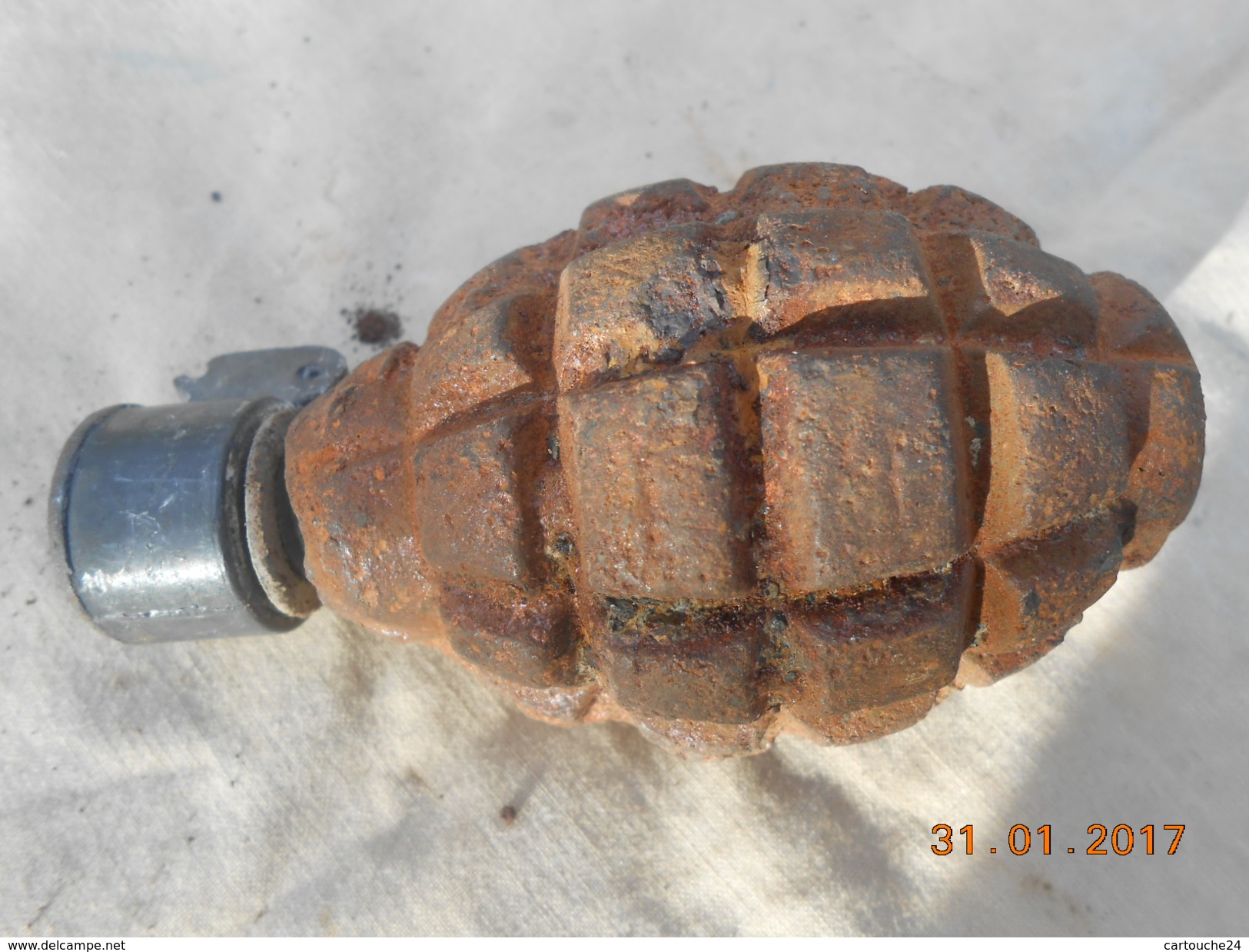 Grenade Cadrillet F1  14-18 Vide - 1914-18