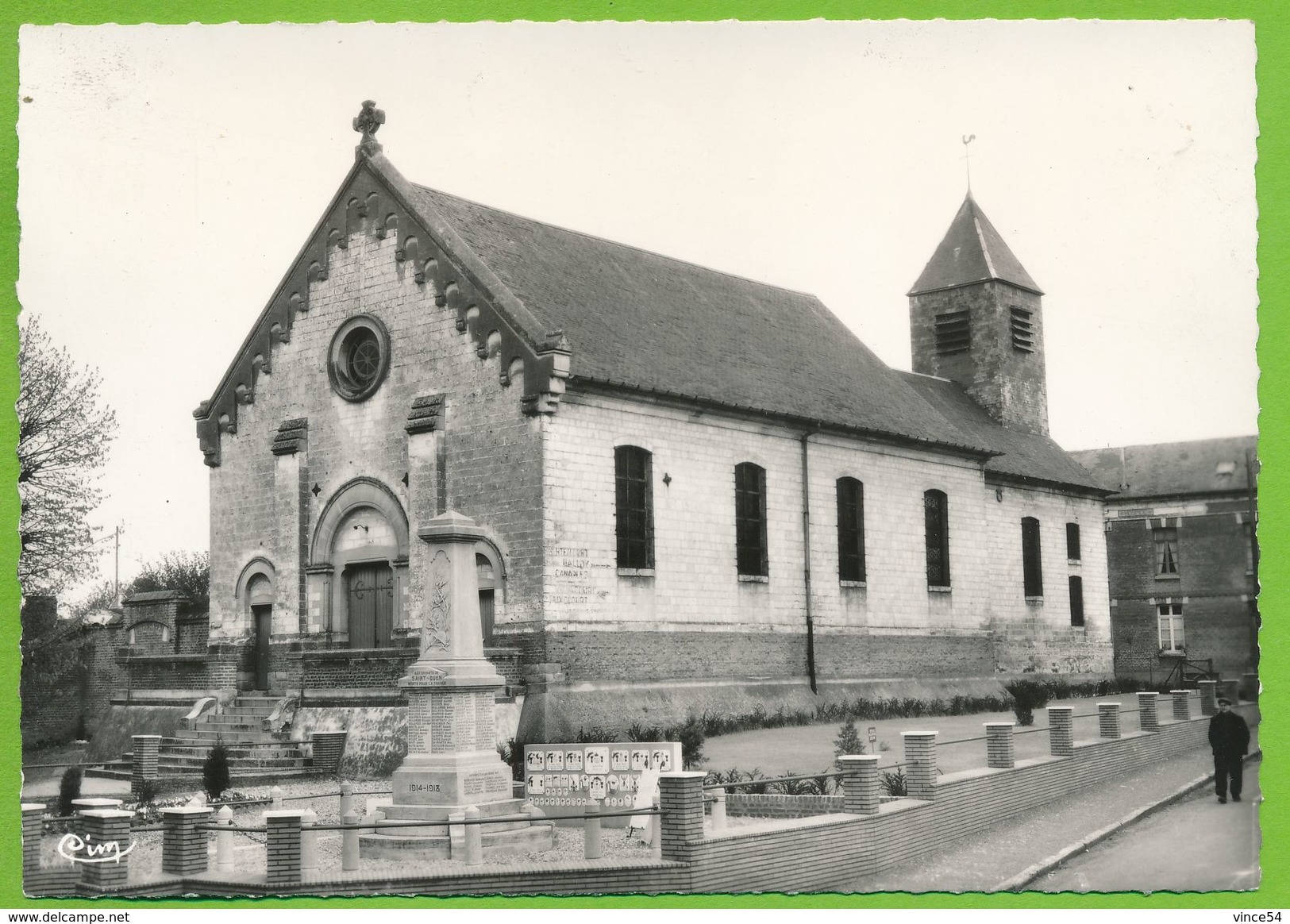 ST-OUEN - L'Eglise Photo Véritable - Saint Ouen