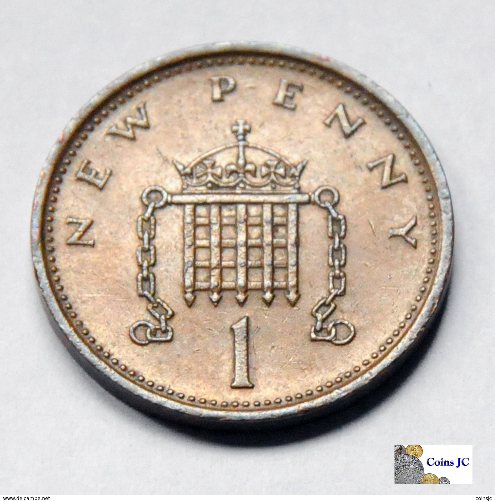 Gran Bretaña - New  Penny - 1977 - 1 Penny & 1 New Penny