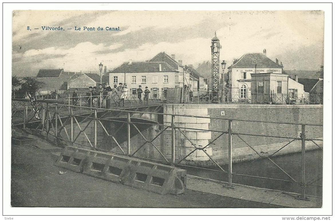 Vilvoorde - De Kanaalbrug - Kinderen Op Brug - Vilvoorde