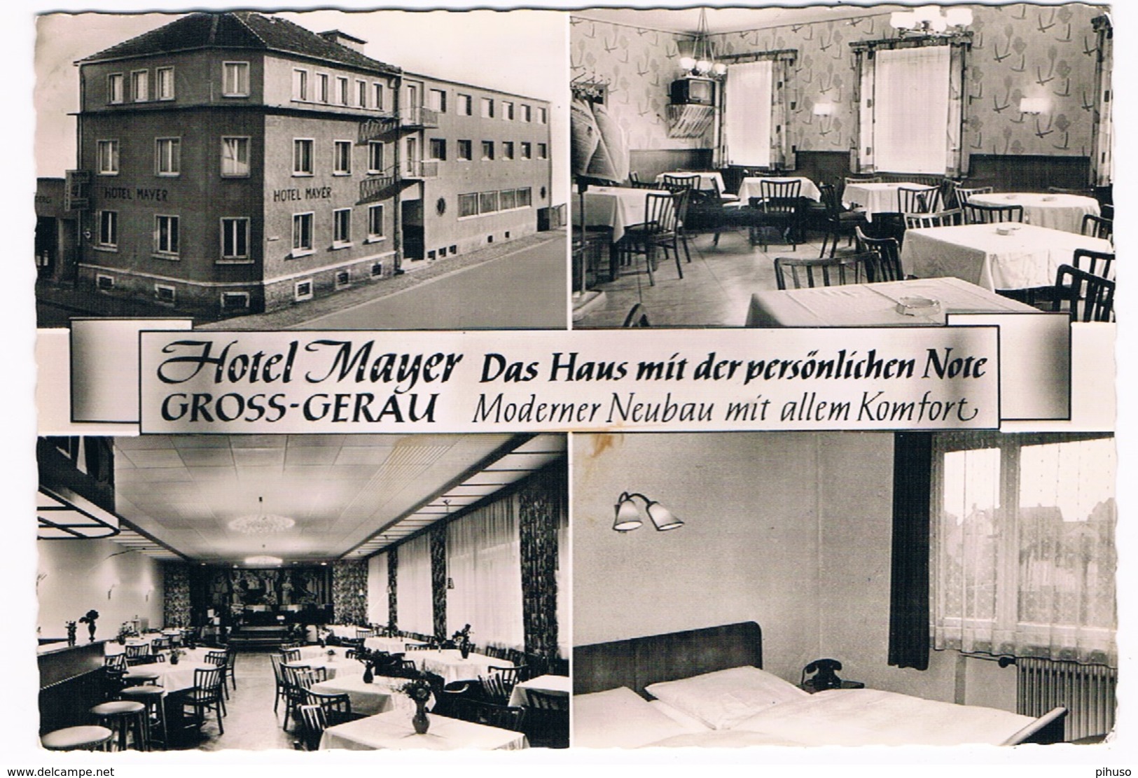 D-7233     GROSS-GERAU : Hotel Mayer ( Multiview) - Gross-Gerau