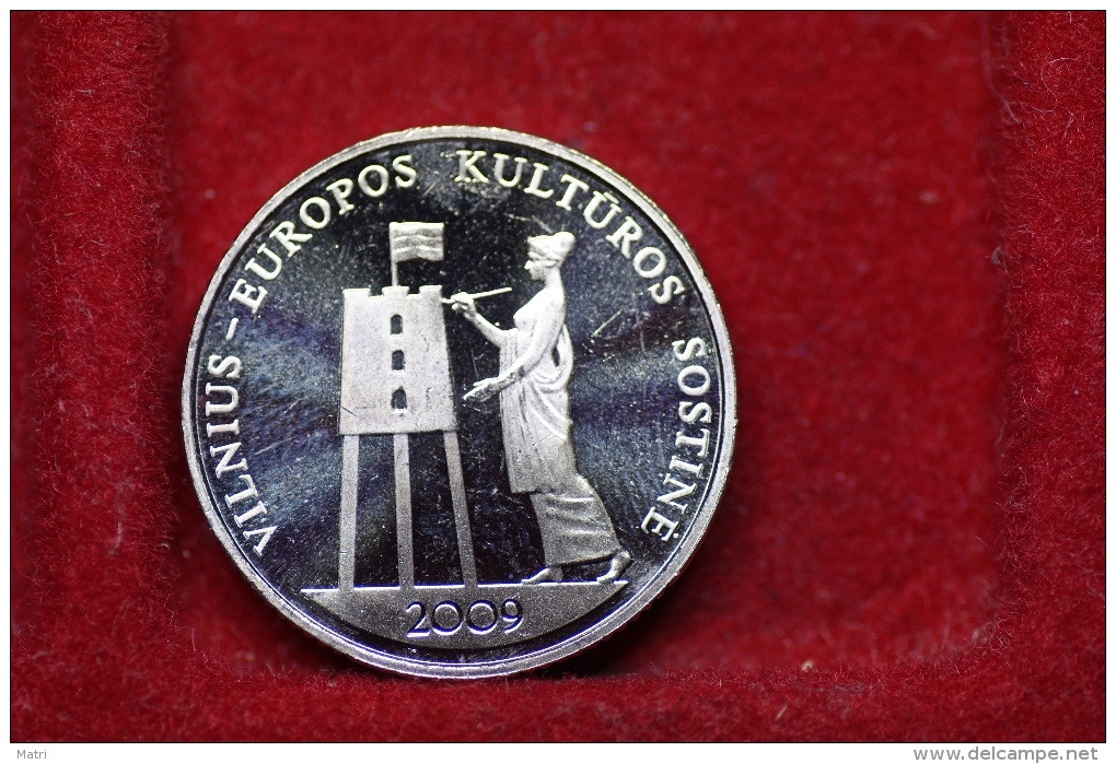 Lithuania 1 Litas 2009 Vilnius  European Cultural Capital Km#162 UNC - Lituanie