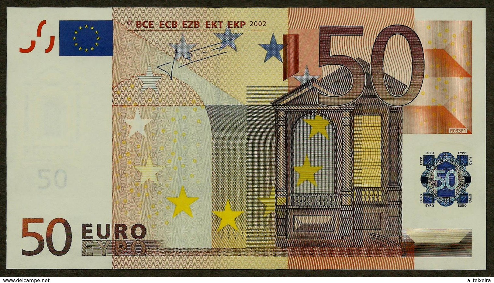 Germany - X - 50 Euro - R033 F1 - X60734805563 - Trichet - UNC - 50 Euro