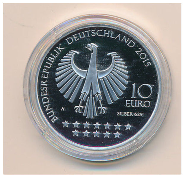 Deutschland 2015 10 Euro Silber - 200. Geb. Otto V. Bismarck - PP / Spiegelglanz - Germany