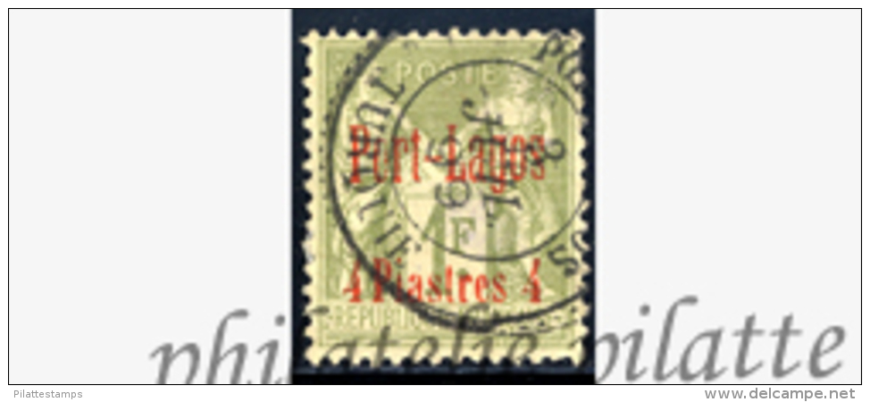 -Port-Lagos 6 Obl - Unused Stamps