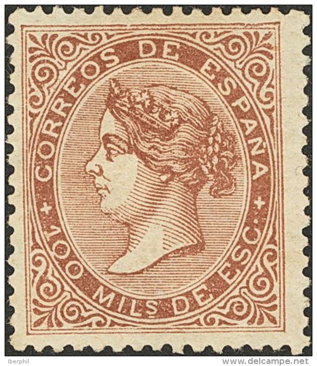 ISABEL II Isabel II. 1 De Enero De 1869 (*) 99 - Unused Stamps