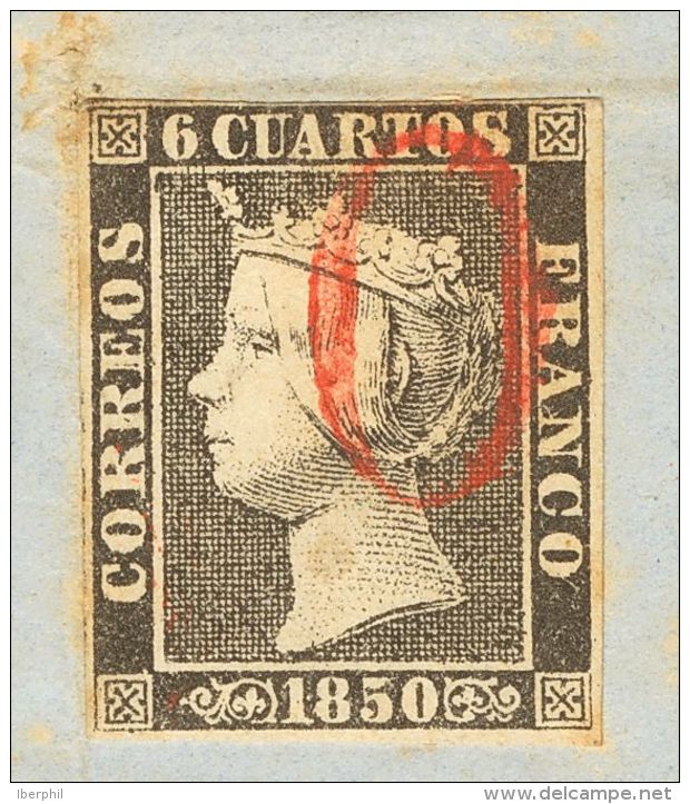 ISABEL II Isabel II. 1 De Enero De 1850 Fragmento 1 - Postfris – Scharnier