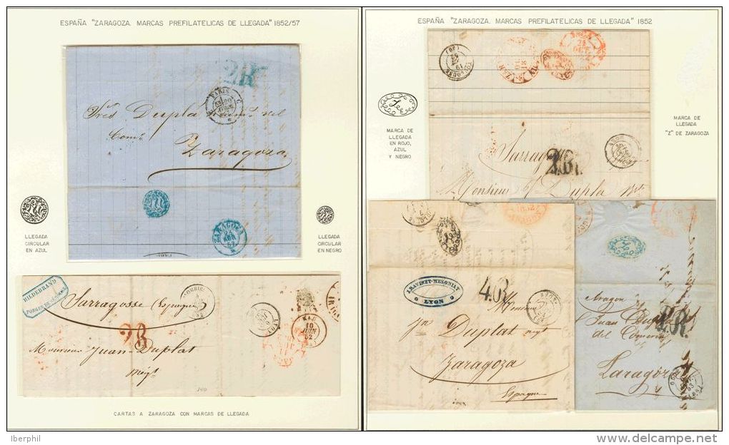 PREFILATELIA Arag&oacute;n Sobre - ...-1850 Prephilately