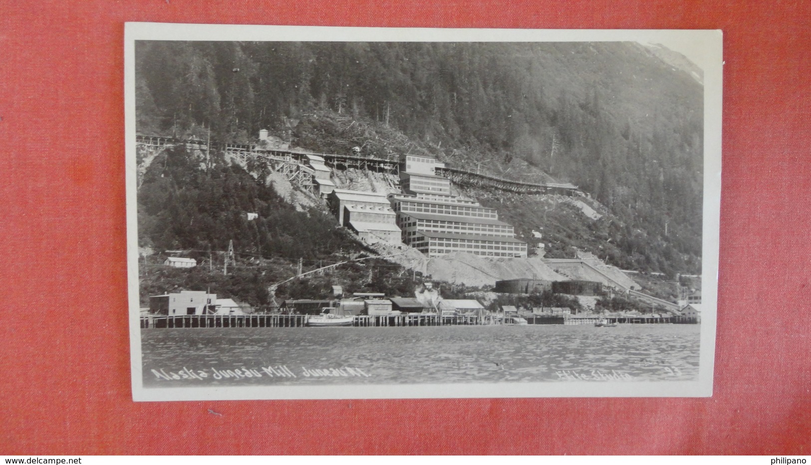 - Alaska   RPPC    Juneau  Mill= ===== Ref 2480 - Juneau