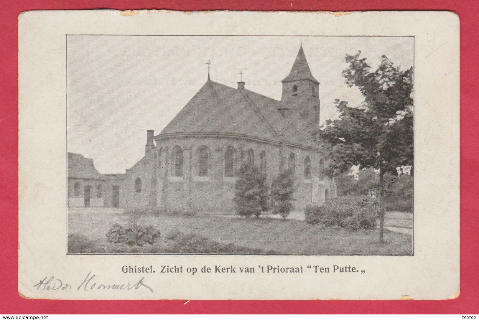 Gistel / Ghistel - Zicht Op De Kerk Van ' T Prioraat " Ten Putte " ( Verso Zien ) - Gistel