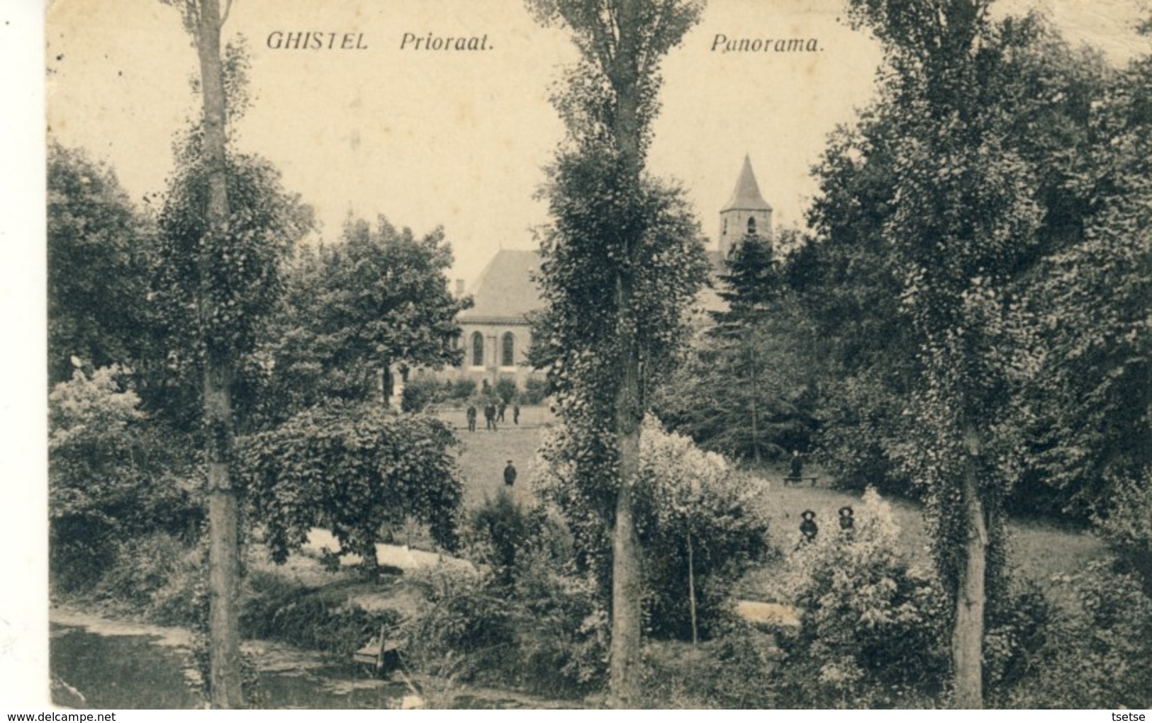 Gistel / Ghistel - Prioraat - Panorama ... Feldpost 1916 ( Verso Zien ) - Gistel