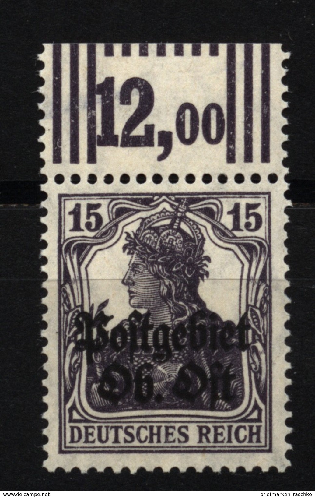 Ober-Ost,7b,OR W,xx - Besetzungen 1914-18