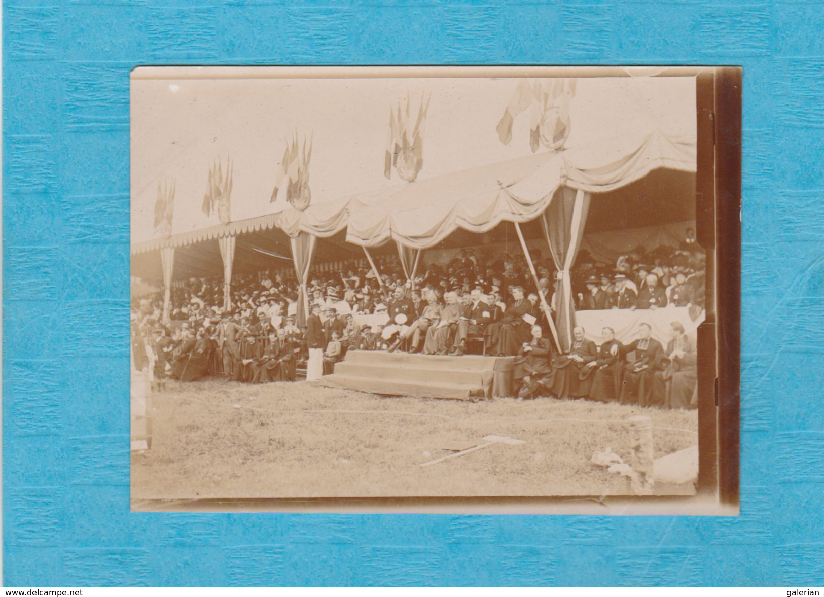 C'est un lot de 7 Photos de Joigny de l'Avant Garde Jovinienne de Gymnastique, Fanfare.