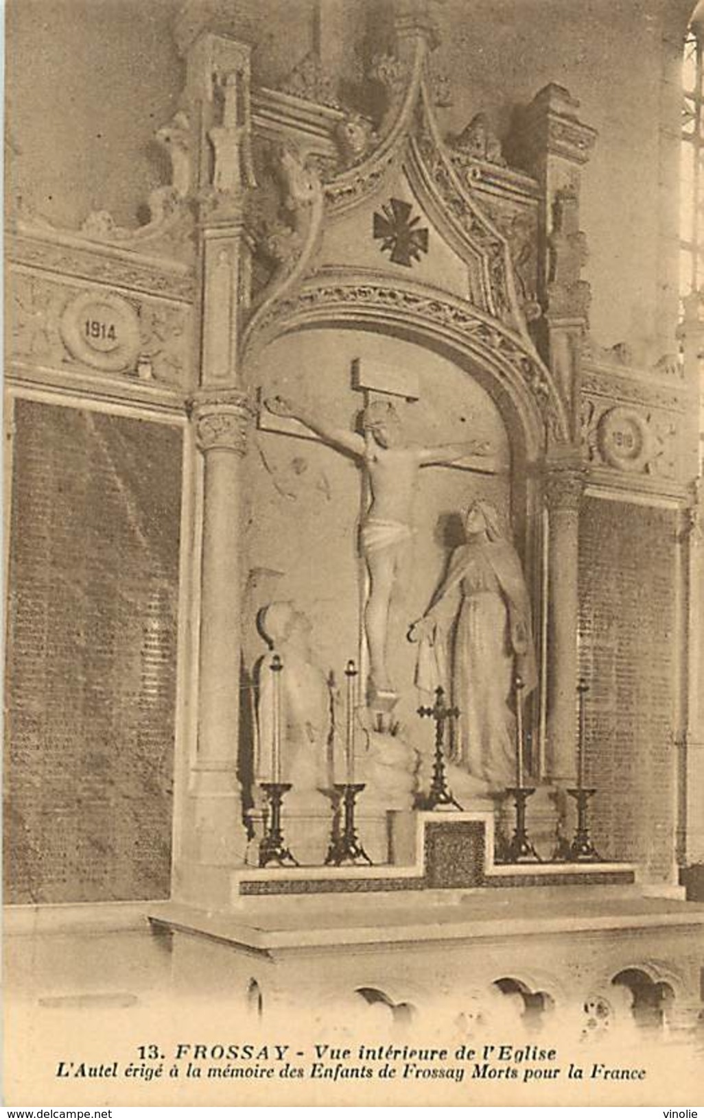 A-17-2245 : MONUMENT AUX MORTS DE LA GRANDE-GUERRE 1914-1918.  FROSSAY - Frossay