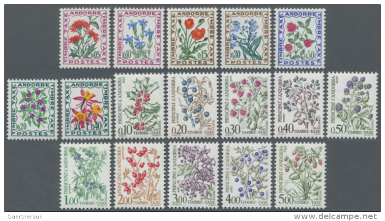 1937 - 1985, 46 Werte Aus Verschiedenen Serien, Postfrisch, (Yvert &euro;465,-). (D) - Unused Stamps