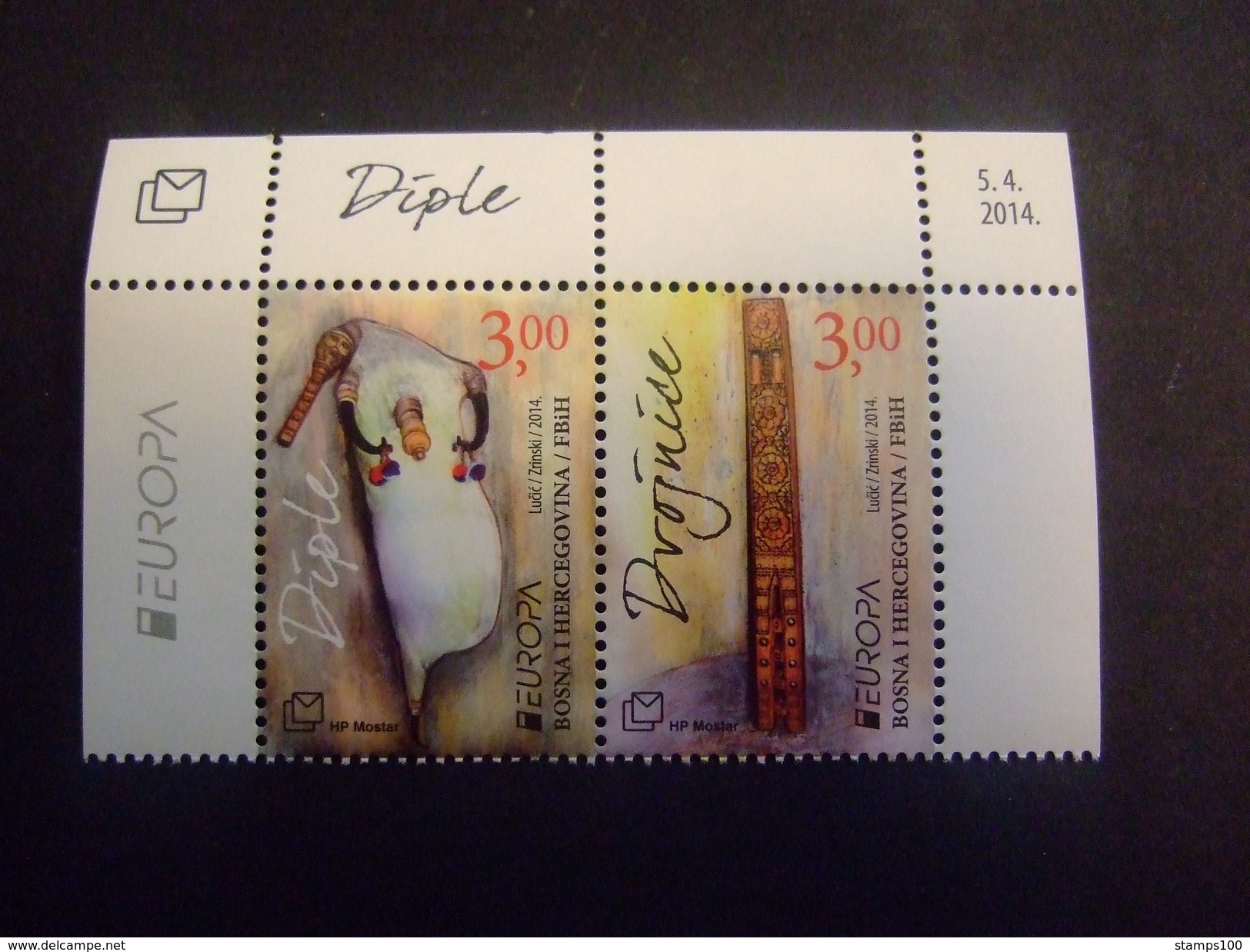 BOSNIA   CROATIAN POST.  2014. EUROPE  BOOKLET  MNH **. (E27-405) - 2014