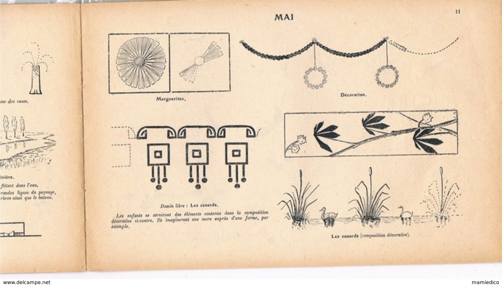 Années 1920 LE DESSIN MODERNE D'Après Les Saisons Et Les Mois CP Et CE 18 - 6-12 Jahre