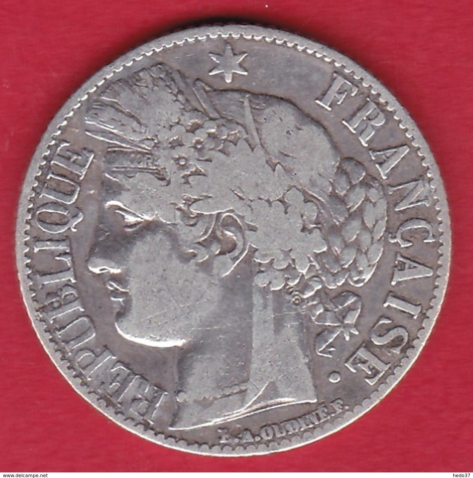 France 1 Franc Cérès 1887 A - Altri & Non Classificati